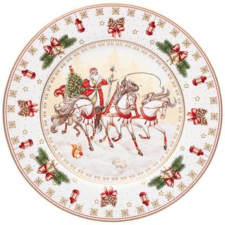 Тарелка обеденная Lefard Тройка, 27 см