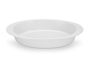 13700 FISSMAN Форма для запекания PARMIGIANO 30,8х17,5х 5,6см / 1,2л Овальная (фарфор)