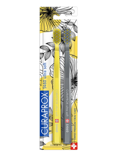 Набор зубных щеток Curaprox Ultrasoft CS Duo Special Color of the Year 2021, d0.10мм, 2шт