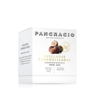 Mini Box Конфеты Pancracio из цельного карамелизированного фундука с молочным шоколадом (Caramelized hazelnuts covered with chocolate) 70г