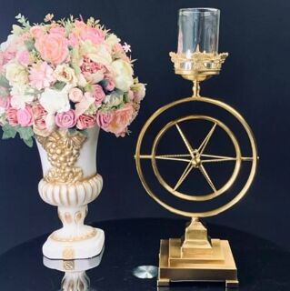 Подсвечник Lenardi Сансара 54 см, металл, стекло, арт. 299-180