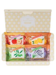 Подарочный набор мыла Master Soap, Мёд и травы, 4х70гр