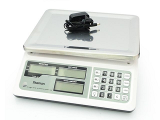 0325 FISSMAN Весы настольные торговые электронные