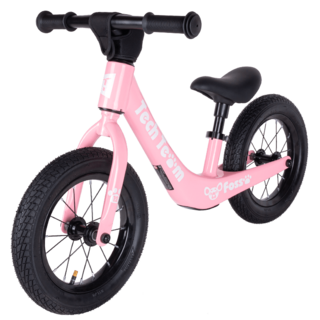 Беговел Fossa розовый 1/1 + колпачки