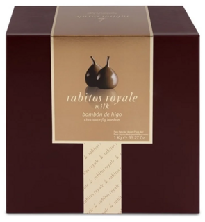 Rabitos Royale Инжир в молочном шоколаде с соленой карамелью, 1 кг (Rabitos royale milk 1000 g)