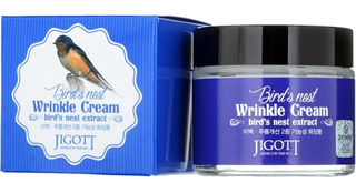 Крем для лица JIGOTT Birds nest Wrinkle Cream против морщин с экстрактом ласточкиного гнезда, 70 мл