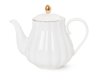 3991 FISSMAN Заварочный чайник ROYAL 800 мл (фарфор)