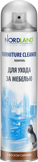 Полироль для ухода за мебелью NORDLAND с воском CARNAUBA, 400 мл
