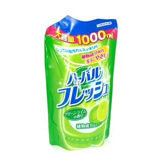 Средство для мытья посуды, овощей и фруктов Mitsuei с ароматом лайма, 1000мл