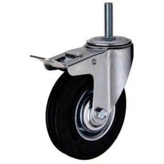 М16-SCTB63 Колесо промышленное 160 мм c тормозом с болтом М16