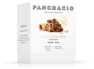 Хрустящие конфеты Pancracio из молочного шоколада с вафельным печеньем (Crunchies Milk choco) 140г