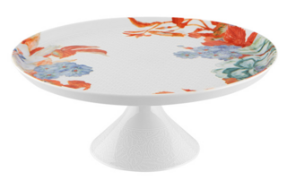Блюдо для торта на ножке Vista Alegre Двойственность 28 см, фарфор