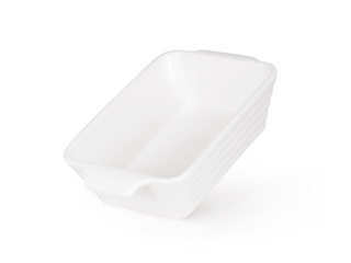 14169 FISSMAN Форма для запекания Прямоугольная 13х9х4,5см / 220мл Horeca (фарфор)