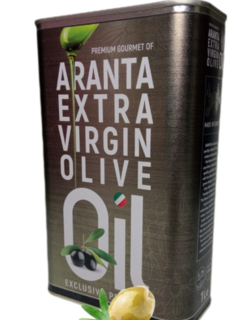 Масло оливковое нерафинированное Aranta Extra Virgin, 1 литр