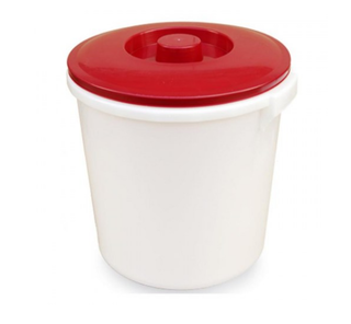 Бак пластмассовый  45л с крышкой пищевой (Иж)