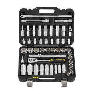 Универсальный набор инструментов BERGER 50 предметов½” «МЁРС» BG050-12