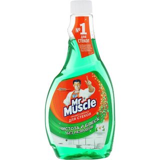 Средство для стекол Мистер Мускул МИРЕ зелёный, 500 мл