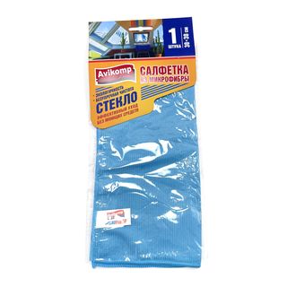 Салфетка из микрофибры Avikomp для стекла, 30×30