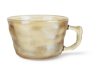 16513 FISSMAN Кружка  300 мл, цвет Коричневый (цветное стекло)