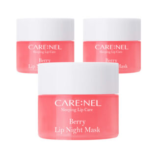 725181 «CARE:NEL» Berry Lip Night Mask  Ночная маска для губ с экстрактами ягод 5гр (набор из 3-х шт)   1/180