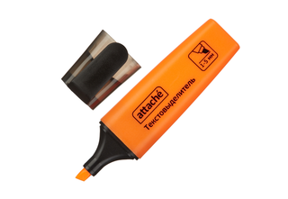 Маркер текстовыделитель Attache Colored 1-5мм оранжевый