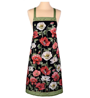 Фартук для кухни Маки, чёрный, твил, 100% хлопок