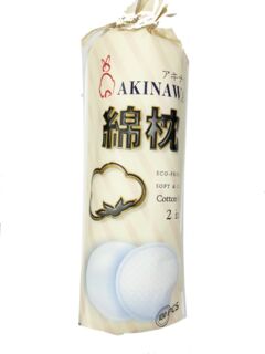 Диски ватные Akinawa двусторонние, 100 шт.