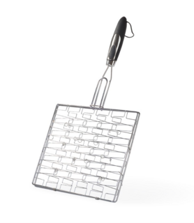 1042 FISSMAN Решетка с пластиковой ручкой 30x26,5x1,5см плоская