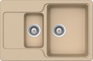 Мойка  Cambridge 60  Cristalite лунный камень