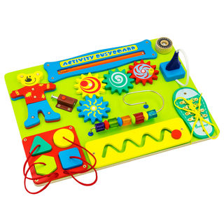Бизиборд Activity Busyboard (английский аналог ББ111), развивающая игрушка для детей, арт. ВВ111