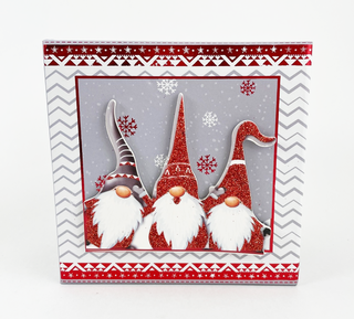 Подарочная коробка  GBOX-R74/3-03,  13 х 13 х 8см.