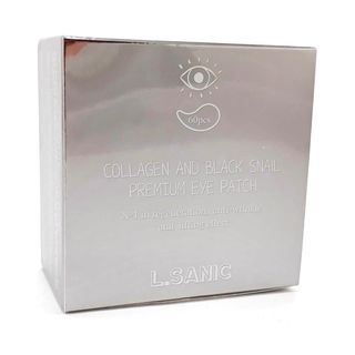 Патчи L'Sanic для глаз  Премиум с коллагеном и муцином черной улитки для всех типов кожи, 60 шт.