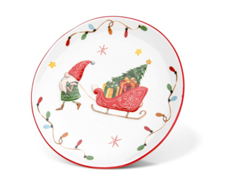 0383 FISSMAN Тарелка 20см (доломит)