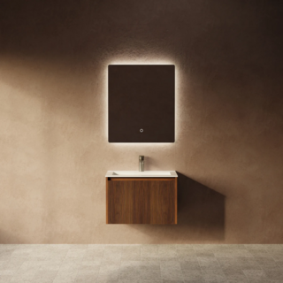 Тумба под раковину подвесная Camilla 60 Черный орех  ACM06W22S000