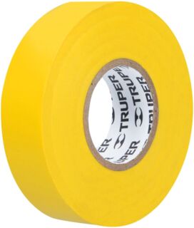 Изолента, акрил, 18 м. ширина 19 мм желтая M-33А 12503