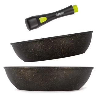 4437 FISSMAN Набор посуды 3 пр.(алюминий)