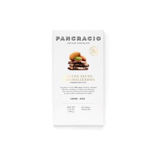 Молочный шоколад с карамелизированными орехами  (Milk chocolate with caramelized nuts) 100г