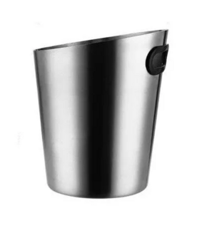 Ведро для льда Lenardi под шампанское 21см, нержавеющая сталь, арт. 551-009