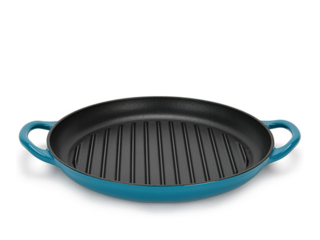 4044 FISSMAN Сковорода-гриль 30x4см (эмалированный чугун)