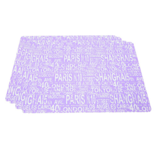 0651 FISSMAN Комплект из 4 сервировочных ковриков 43,5x28,5см (пластик)