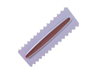 8470 FISSMAN Скребок кондитерский 23x8см, для декорирования (пластик)