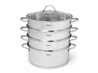 5108 FISSMAN Мантоварка  BARAKAT 28x12см / 6л (нерж.сталь)