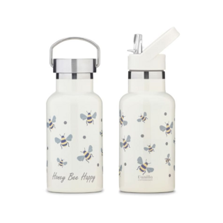 Бутылка-термос для напитков Vanilla Copenhagen "Honeybee", молочная, 350 мл