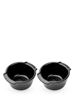 Набор Peugeot Ramekins duo из 2 форм для запекания, 200 мл, H=5,6см, D=11см, черный матовый