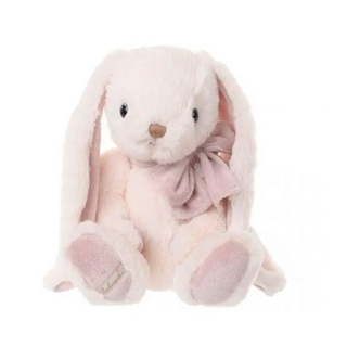 Плюшевый заяц Bukowski "Archie", с бежевым бантом на шее, 40 см