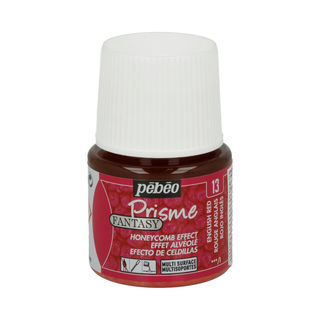 Краска "PEBEO" Fantasy Prisme с фактурным эффектом, красный английский, 45 мл