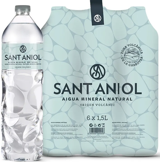 Вода минеральная Sant Aniol природная столовая питьевая негазированная, пэт, 1.5 литра, (6 шт)