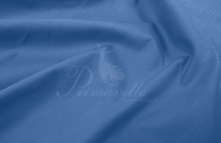 Пододеяльник из однотонного сатина на молнии василек, размер 145x210