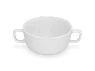 14110 FISSMAN Бульонница 400мл HORECA (фарфор)