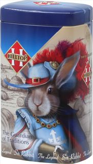 Чай Hilltop Заяц-благородный мушкетер, жестяная банка, 80 гр